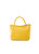 Leather Tote Yellow