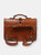 Mod 101 Briefcase in Cuoio Brown