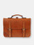 Mod 101 Briefcase in Cuoio Brown - Brown