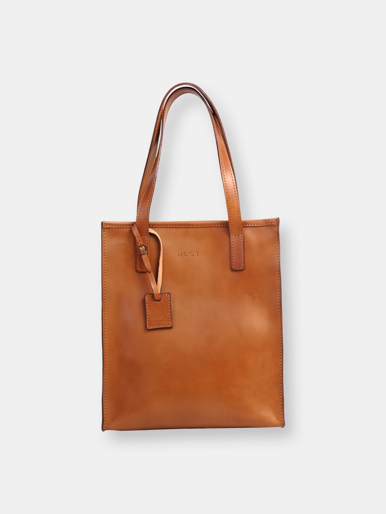 Mod 105 Tote in Cuoio Brown - Brown