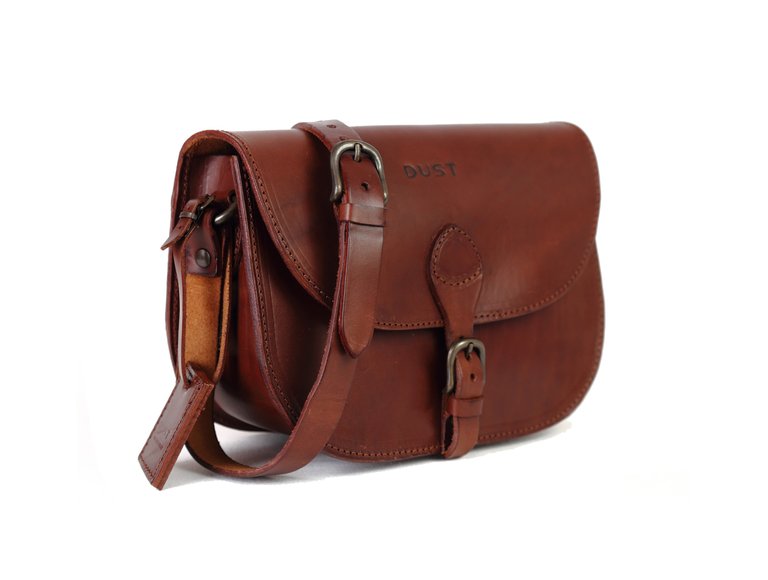 Mod 107 Hobo Bag in Cuoio Havana - Brown