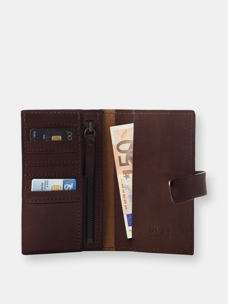 Mod 112 Wallet in Cuoio Havana