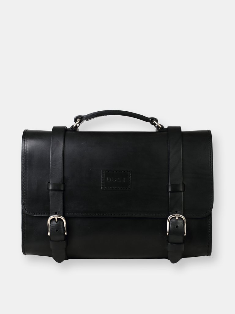 Mod 119 Briefcase in Cuoio Black