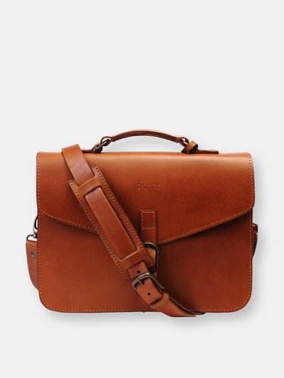 THE DUST COMPANY Mod 122 Briefcase in Cuoio Brown product