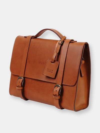 THE DUST COMPANY Mod 125 Briefcase in Cuoio Brown product