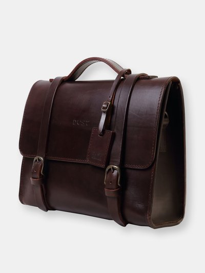 THE DUST COMPANY Mod 125 Briefcase in Cuoio Havana product