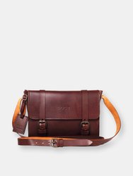 Mod 134 Messenger Bag in Cuoio Havana