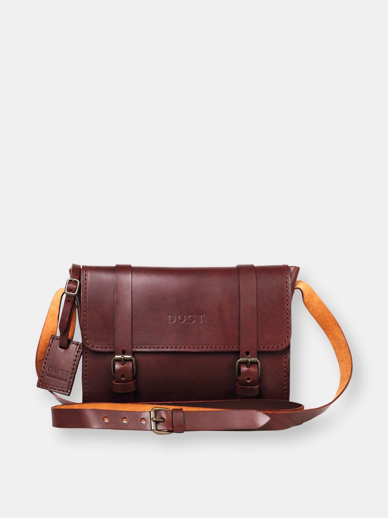 Mod 134 Messenger Bag in Cuoio Havana