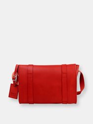 Mod 134 Messenger Bag in Cuoio Red