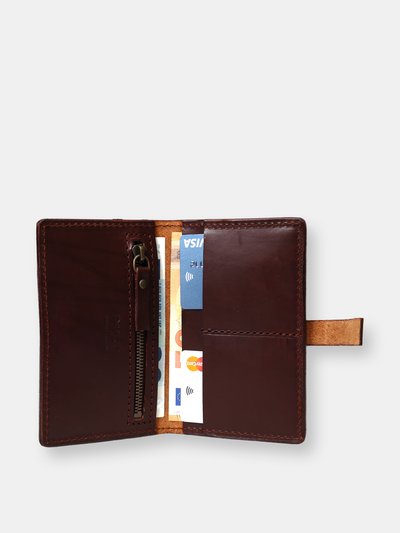 THE DUST COMPANY Mod 135 Wallet in Cuoio Havana product