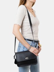 Mod 163 Clutch in Cuoio Black