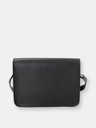 Mod 163 Clutch in Cuoio Black