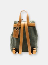 Mod 226 Vintage Backpack in Cotton Green