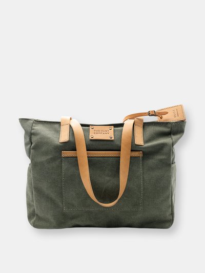 THE DUST COMPANY Mod 230 Vintage Tote in Cotton Green product