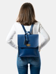 Mod 232 Backpack in Cuoio Blue