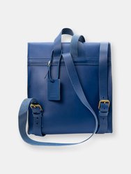 Mod 232 Backpack in Cuoio Blue