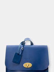 Mod 232 Backpack in Cuoio Blue