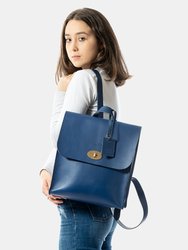 Mod 232 Backpack in Cuoio Blue