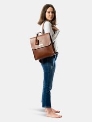 Mod 232 Backpack in Cuoio Brown