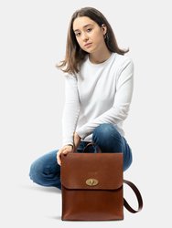 Mod 232 Backpack in Cuoio Brown