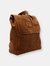 Mod 238 Backpack in Leather Suede Brown