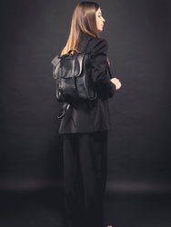 Mod 260 Backpack in Leather Black