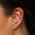 40 Piece Chakra Swarovski® Crystal EarSeeds