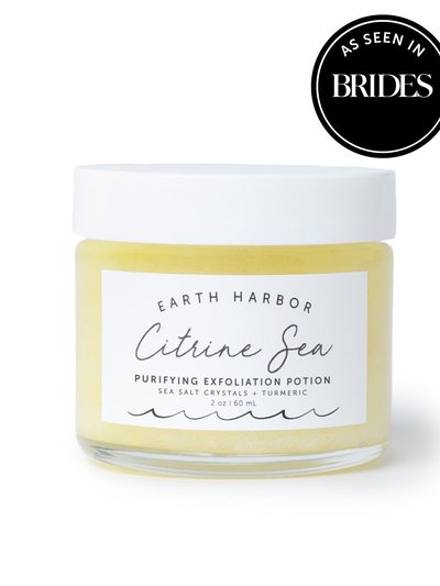 Earth Harbor Naturals Citrine Sea Purifying Exfoliation Potion product