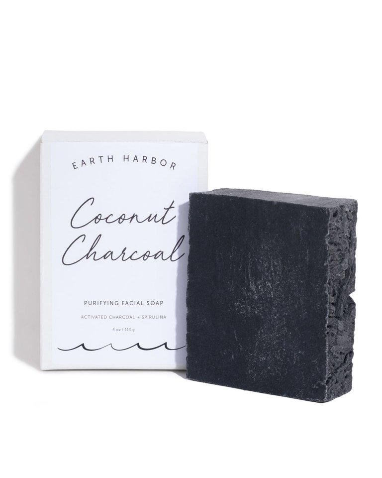 Coconut Charcoal Purifying Facial Soap