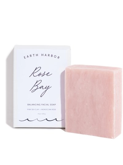 Earth Harbor Naturals Rose Bay Balancing Facial Soap product
