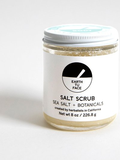 Earth tu Face Salt Scrub product