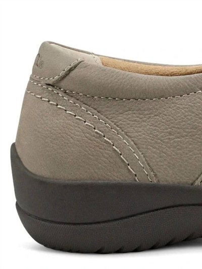 Earth Women's Fannie Round Toe Casual Leather Slip-On Flats In Taupe product