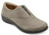 Women's Fannie Round Toe Casual Leather Slip-On Flats In Taupe