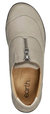 Women's Fannie Round Toe Casual Leather Slip-On Flats In Taupe