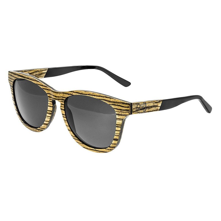 Cove Polarized Sunglasses - Zebrawood/Black