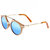 Petani Polarized Sunglasses - White Oak/Blue