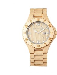 Raywood Bracelet Watch With Date - Khaki/Tan