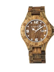 Raywood Bracelet Watch With Date - Olive