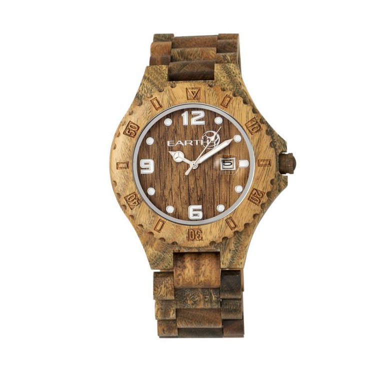 Raywood Bracelet Watch With Date - Olive