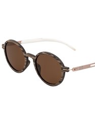 Toco Polarized Sunglasses - Swiss Walnut/Brown