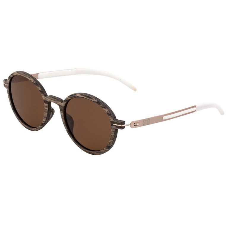 Toco Polarized Sunglasses - Swiss Walnut/Brown