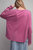 Orchid Mineral Washed Top In Pink