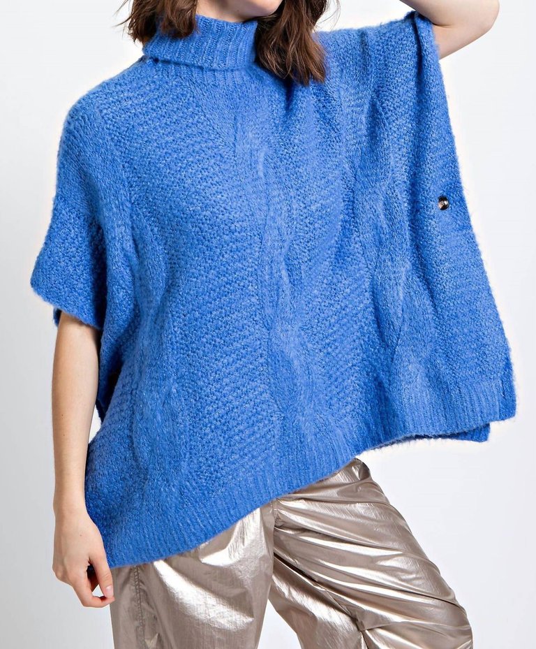 Poncho Style Sweater