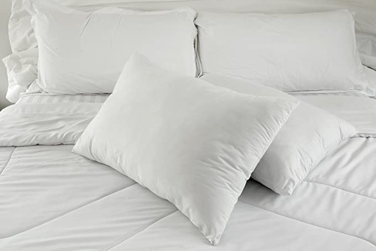 Goose Down & Feather Pillow Set