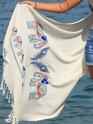 Calypso Turkish Cotton Peshtemal Beach Towel