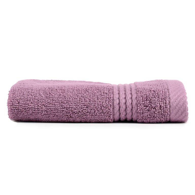 Lara Turkish Cotton Towel - Washcloth - Damson