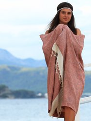 Severina Turkish Cotton Peshtemal Beach Towel