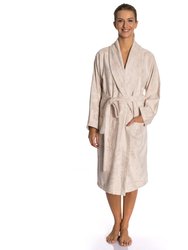 Sultan Unisex Bamboo Bathrobe - Latte