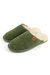 Mens Ellis Sheepskin Slippers - Olive - Olive