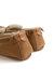 Mens Owen Berber Suede Moccasins - Chestnut